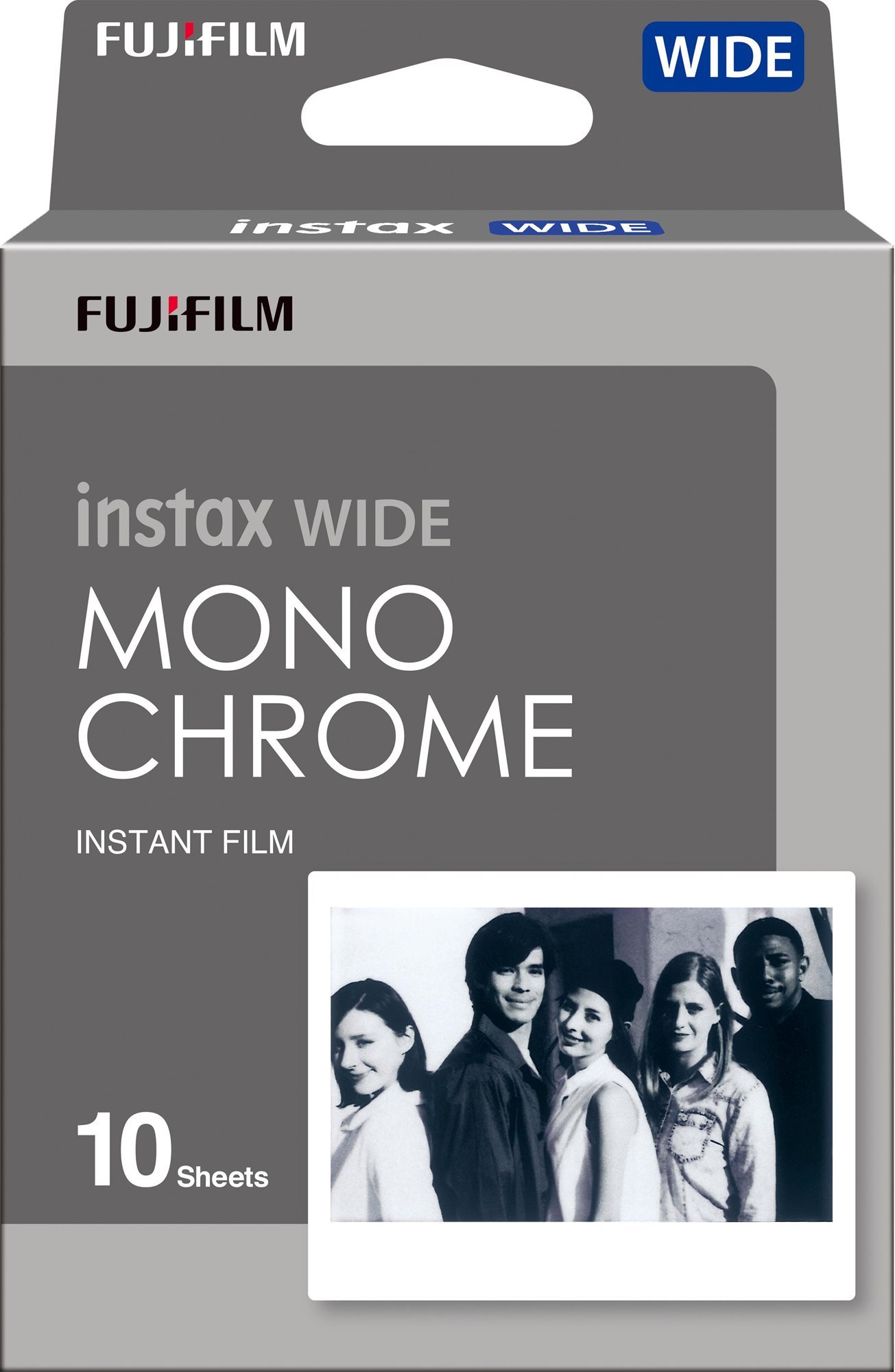 Fujifilm Instax widefilm monochrome WW1 10 db fotó