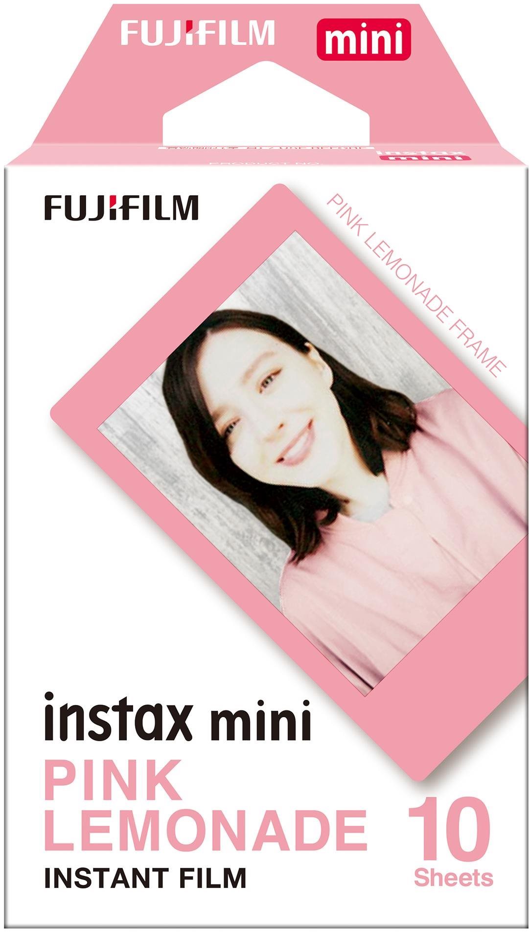 FujiFilm film Instax mini rózsaszín limonádé 10 db