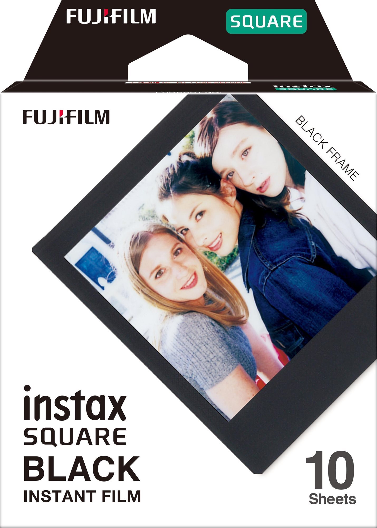 FujiFilm film Instax square Black frame 10 db