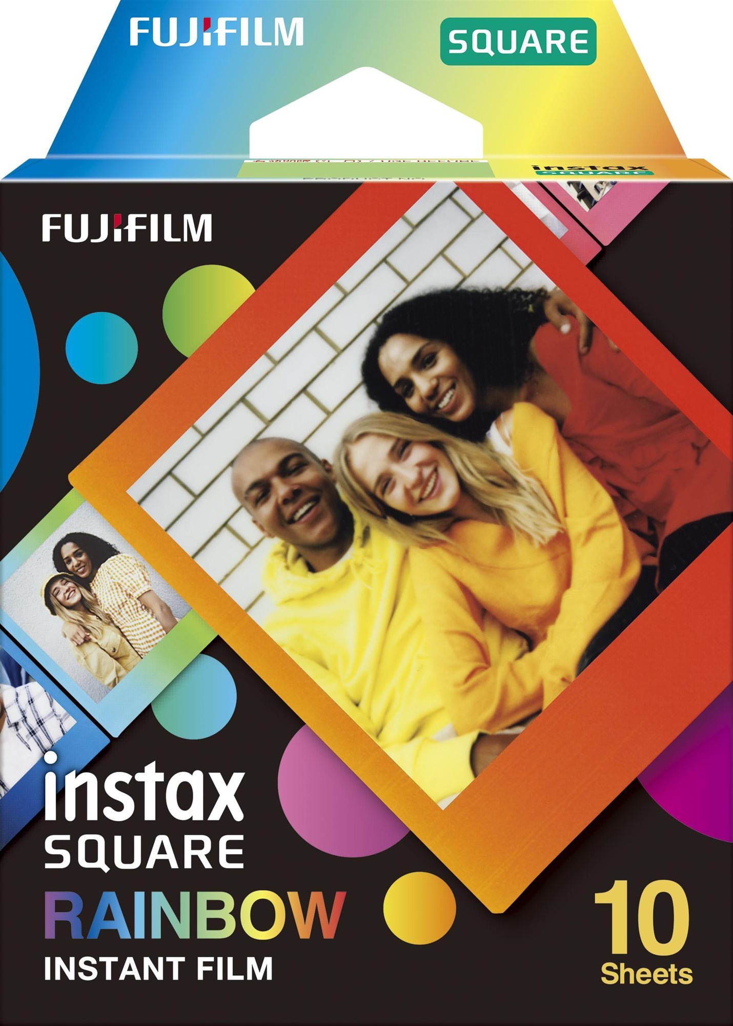 FujiFilm film Instax square Rainbow 10 db