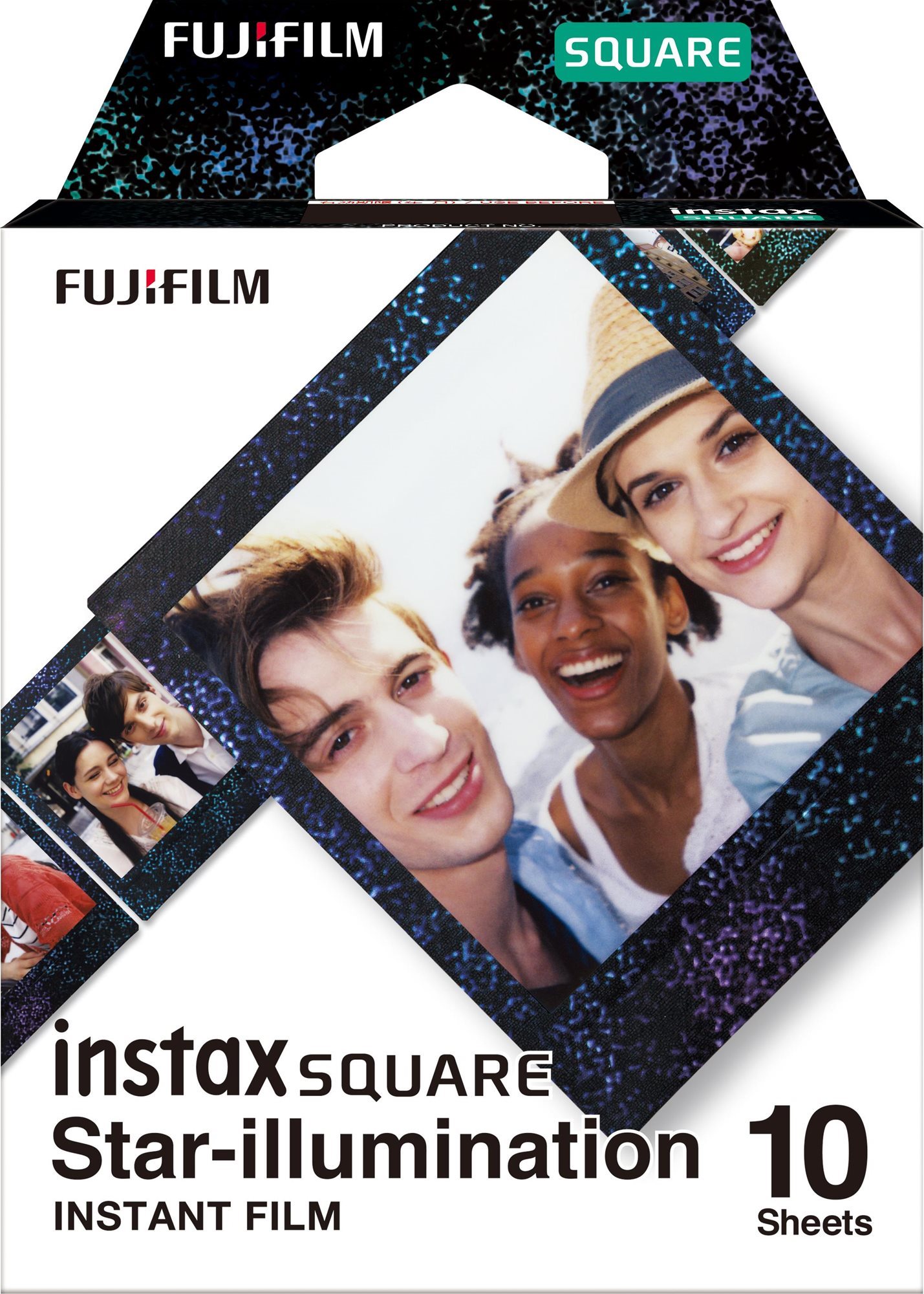 FujiFilm film Instax square Star Illumi 10 db
