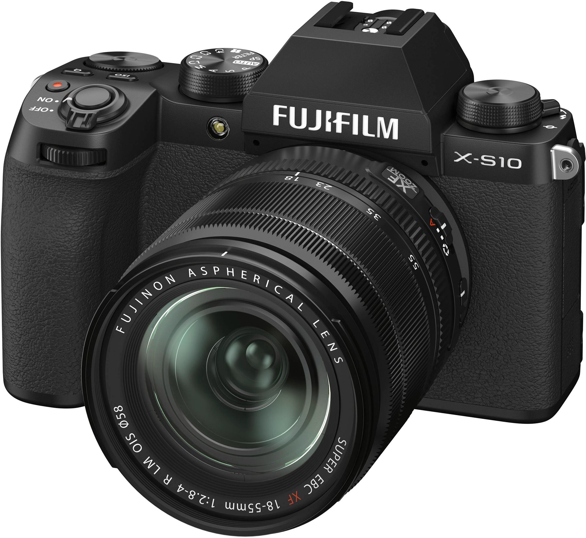 Fujifilm X-S10 + XF 18-55 mm f/2,8-4,0 R LM OIS fekete