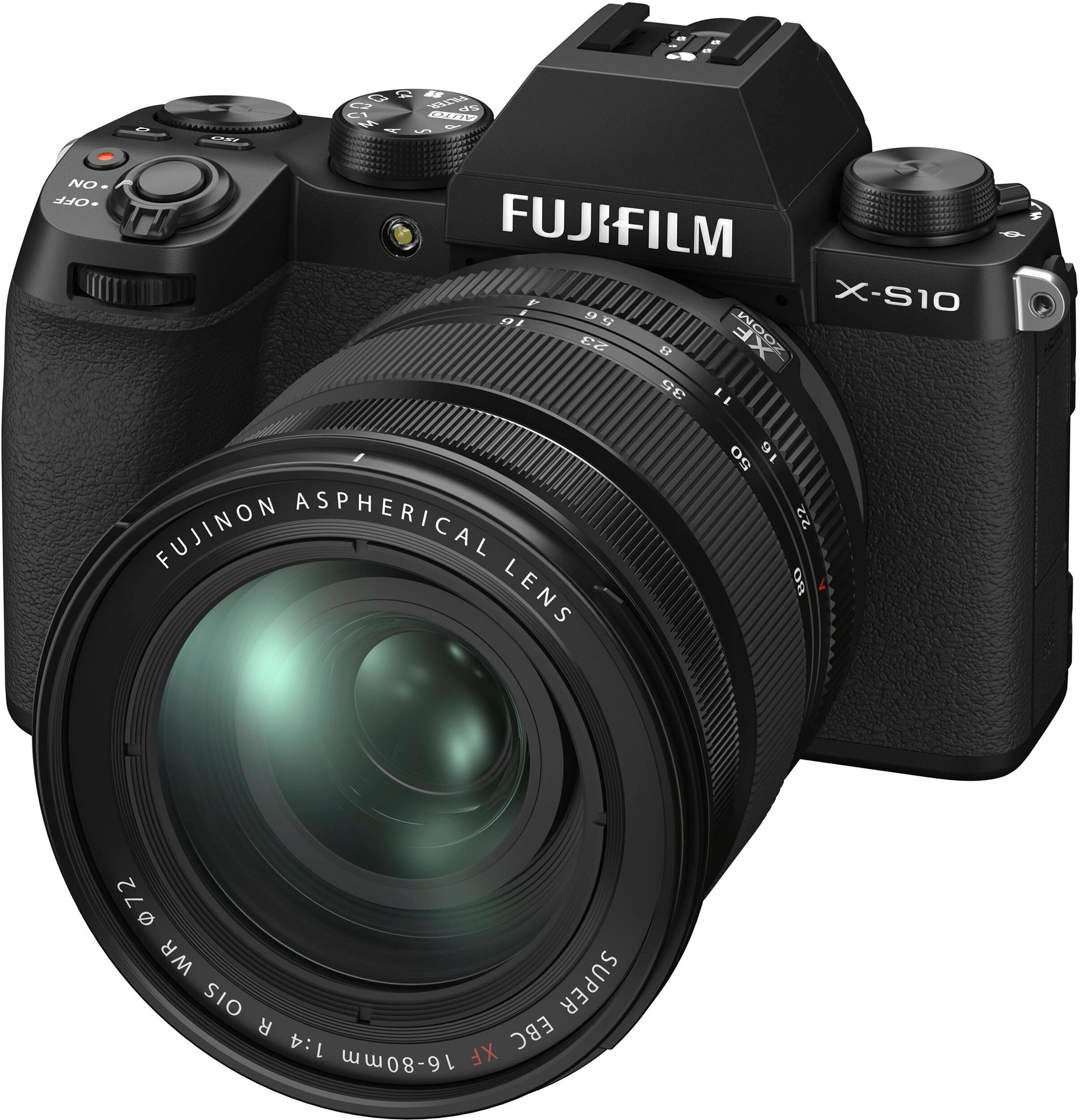 Fujifilm x-s10 + xf 16-80 mm f/4,0 r ois wr fekete
