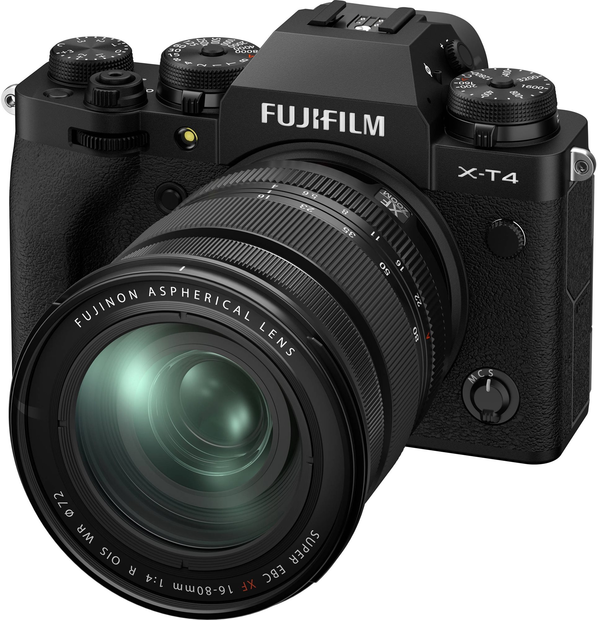 Fujifilm x-t4 + xf 16-80 mm f/4,0 r ois wr fekete