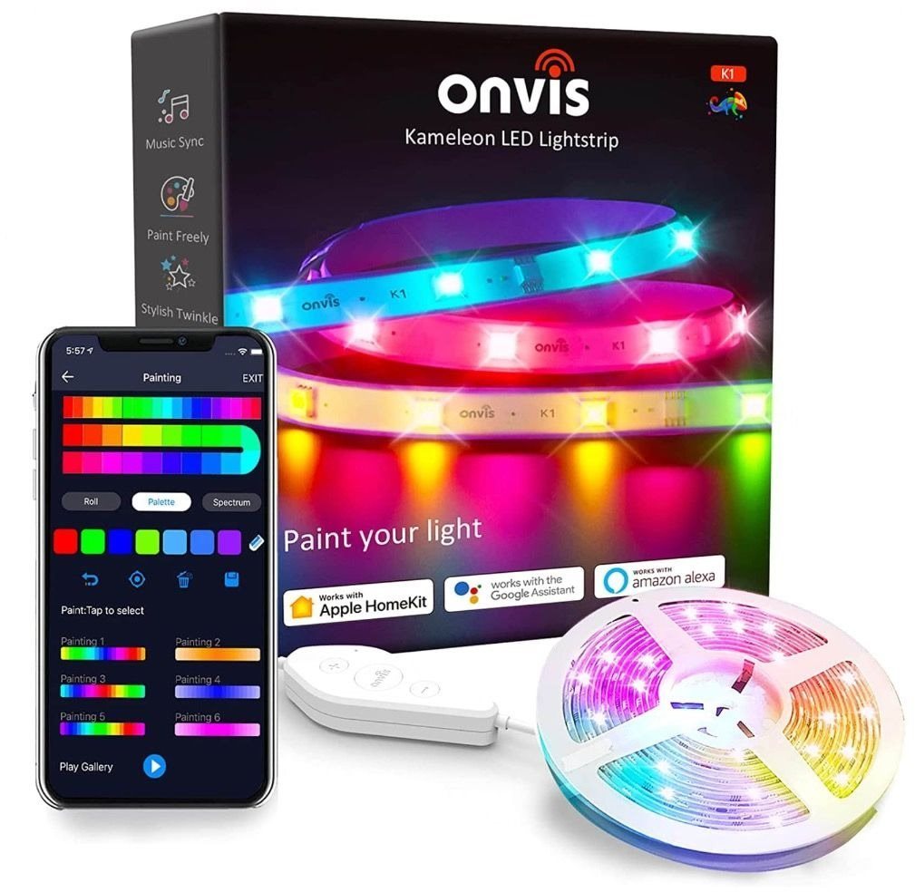 ONVIS - intelligens LED szalag, 30LED/m, 5 m