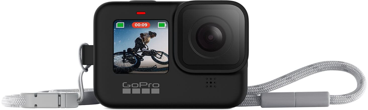 Kameratok GoPro Sleeve + Lanyard (HERO9 Black) fekete