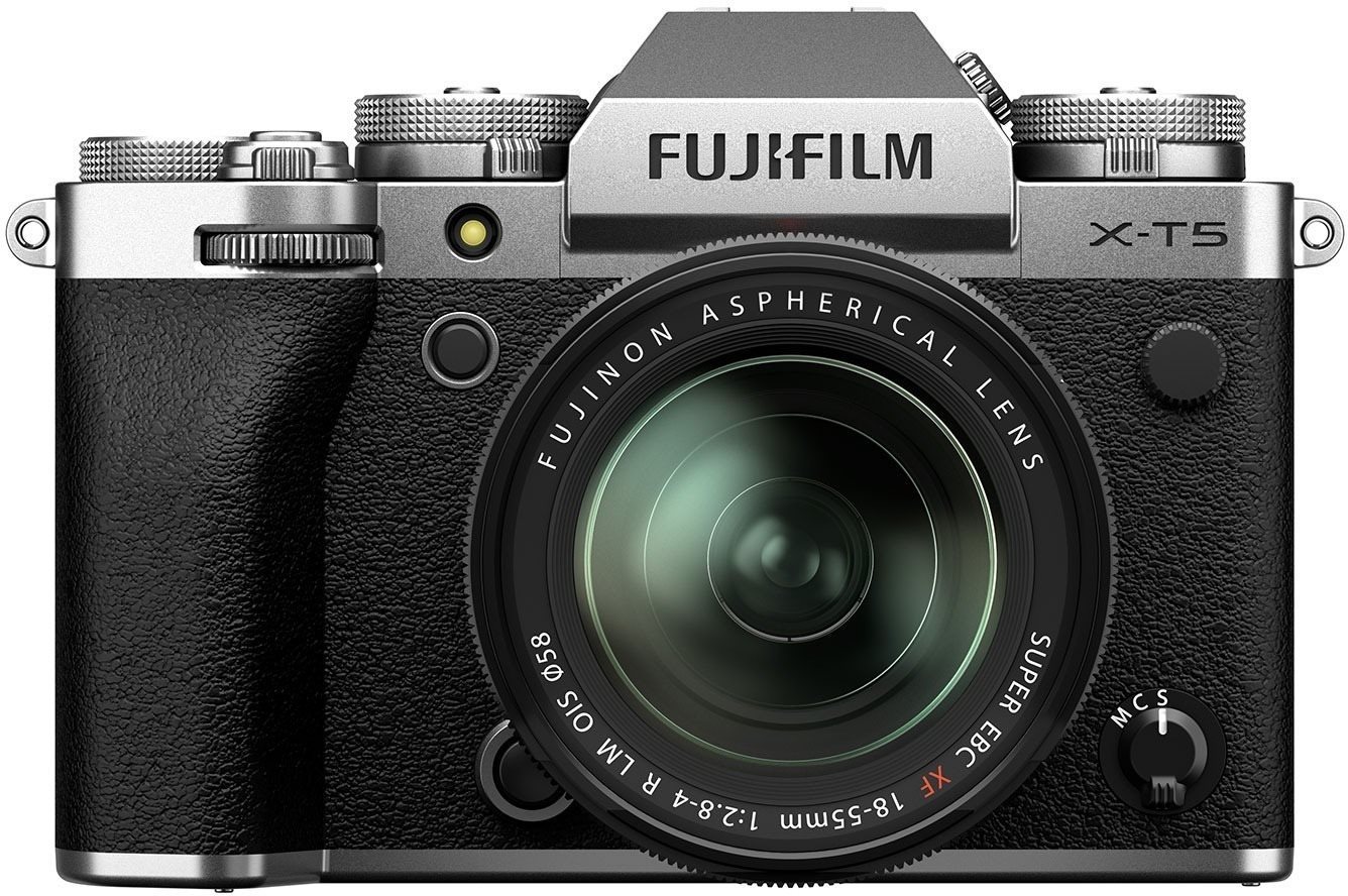Fujifilm X-T5 váz ezüst + XF 18-55mm f/2.8-4.0 R LM OIS