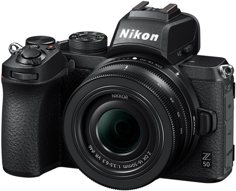 Nikon z50 + z dx 16–50 mm f/3,5–6,3 vr