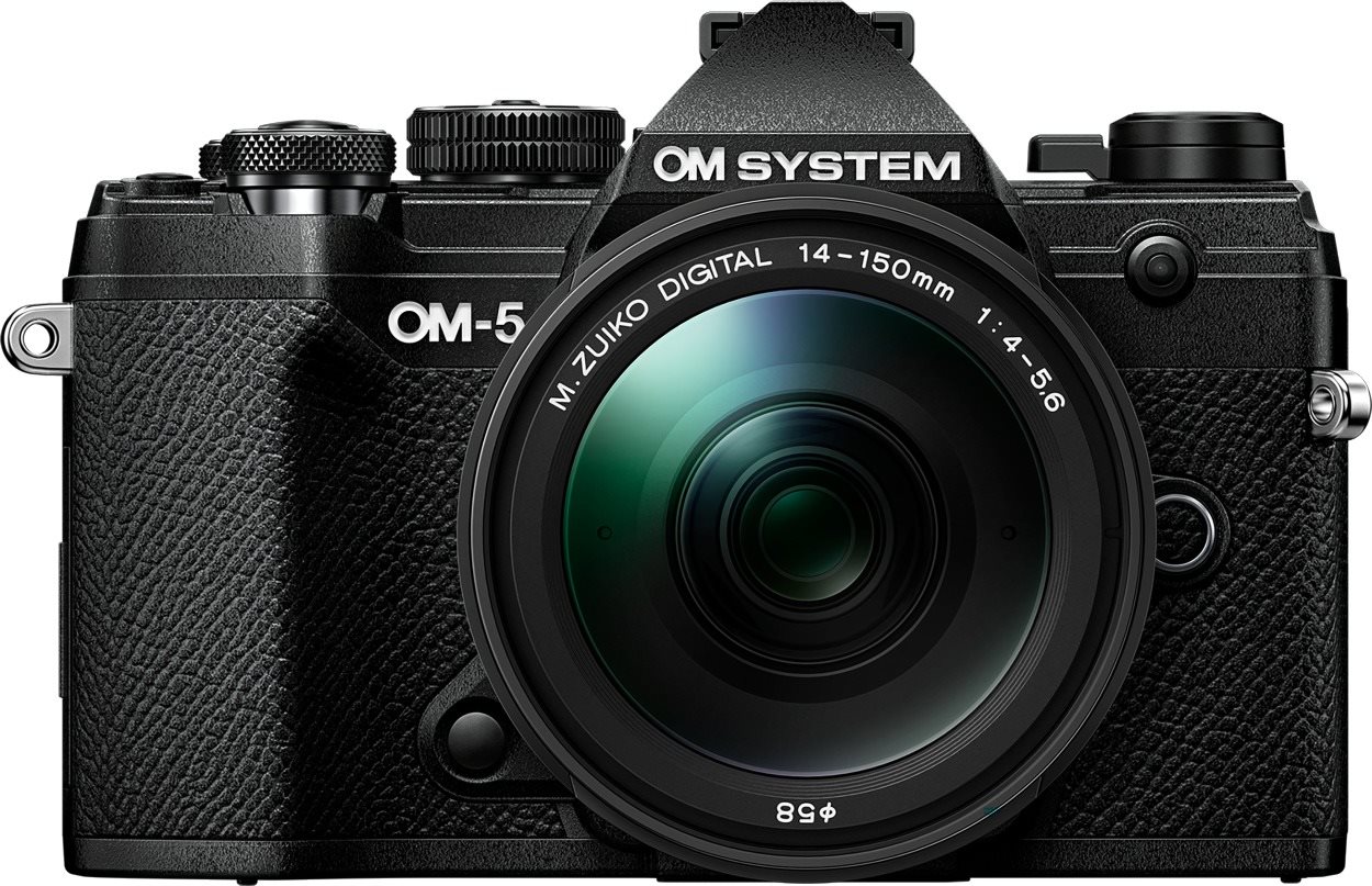 Om system / olympus om system om-5 + ed 14-150 mm f/4,0-5,6 ii ez fekete