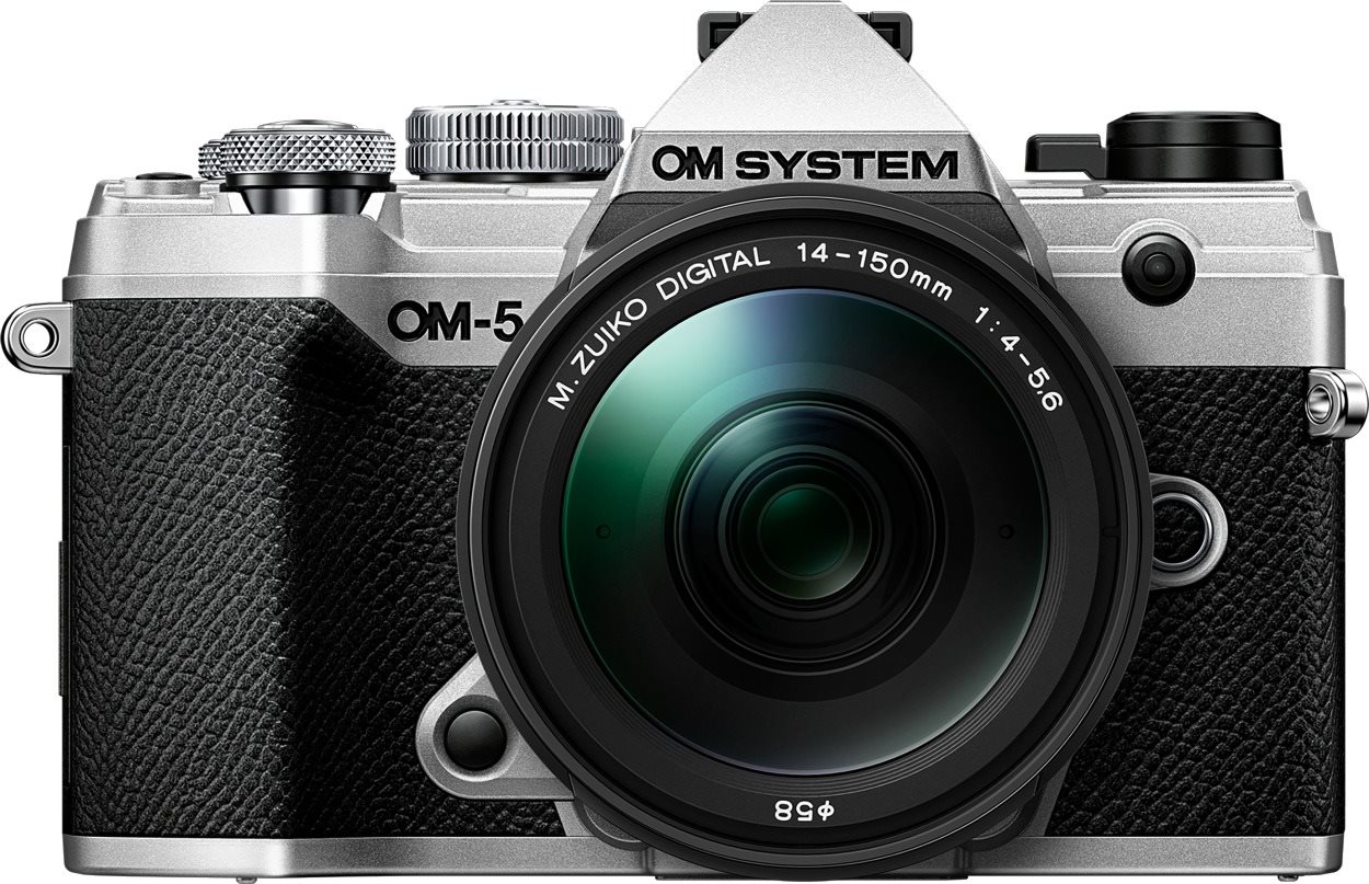 OM System / Olympus OM SYSTEM OM-5 + ED 14-150 mm f/4,0-5,6 II EZ ezüst
