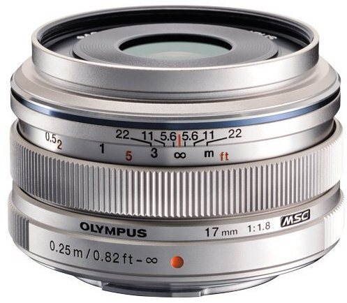 Om system / olympus m.zuiko digital 17mm silver f/1.8