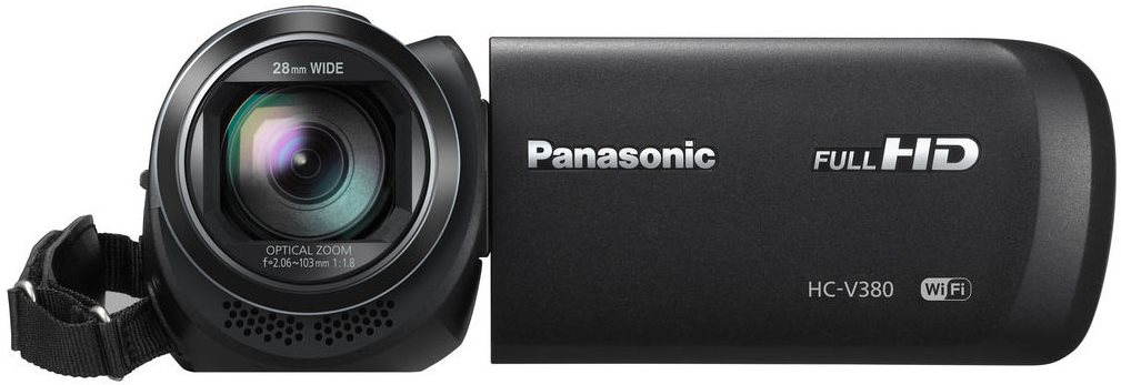 Panasonic HC-V380, Fekete