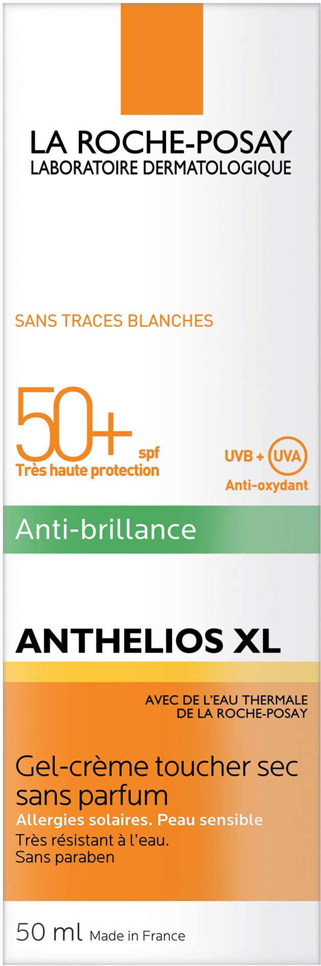 LA ROCHE-POSAY Anthelios XL Anti-brillance Gel Cream SPF50+ 50 ml