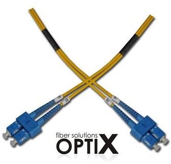 OPTIX SC-SC 09/125 1m G.657A optikai