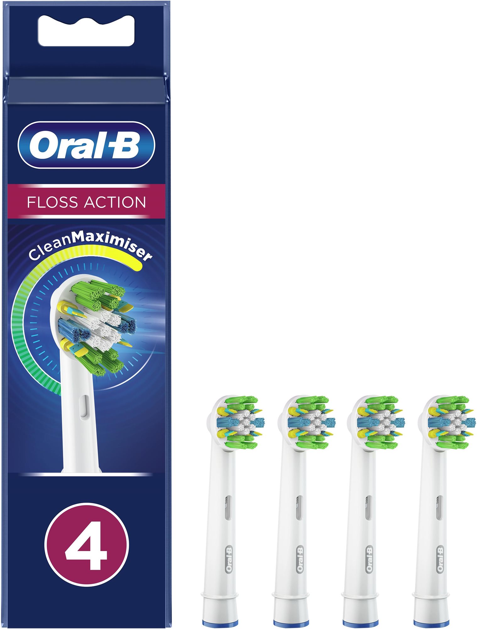 Oral-B Floss Action elektromos fogkefe pótfej, 4 db