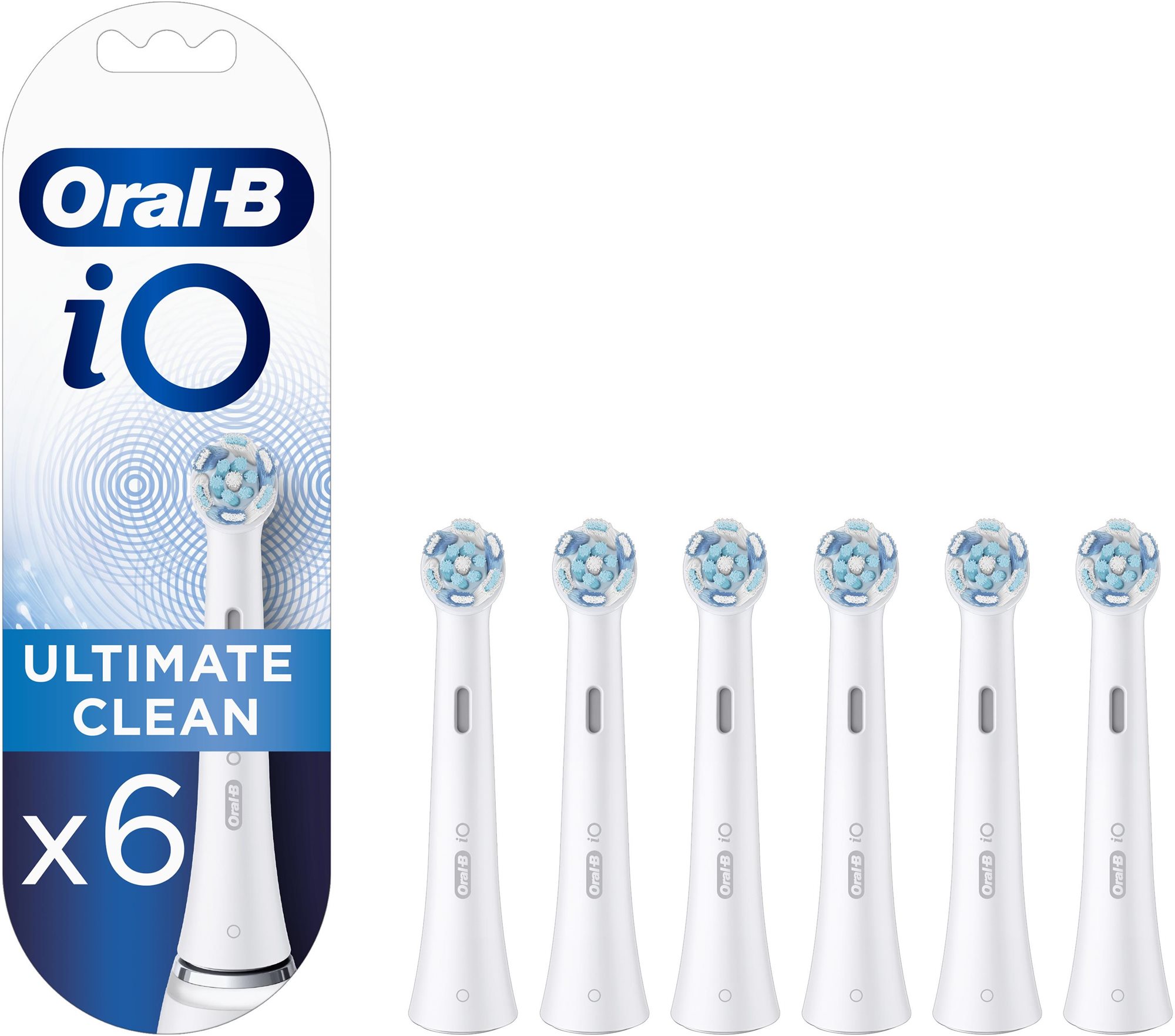 Oral-B iO Ultimate Clean elektromos fogkefe pótfej, 6 db