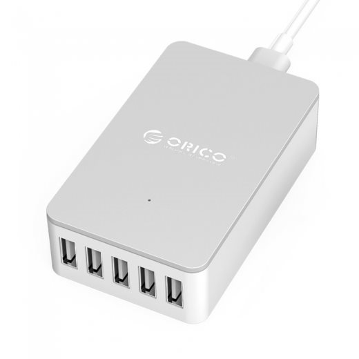 ORICO Charger PRO 5x USB fehér
