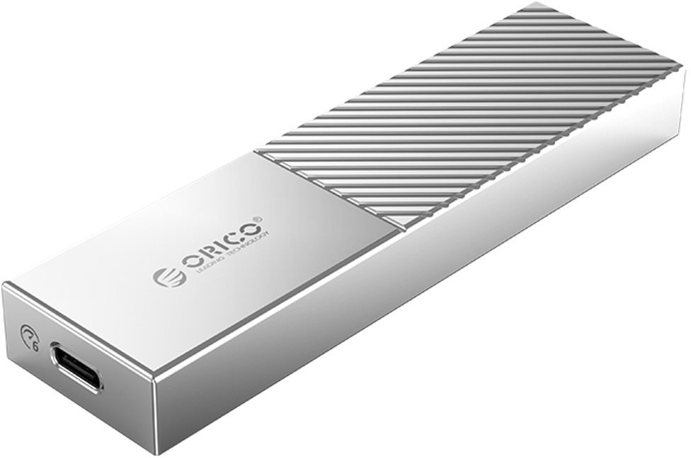 ORICO M205C3 M.2 NGFF SSD Enclosure (6G), ezüst