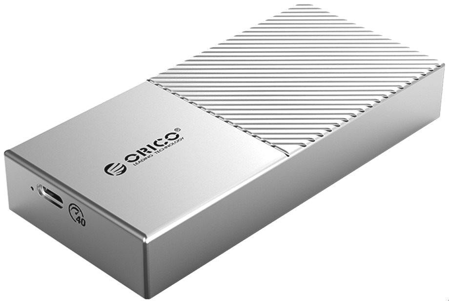 ORICO M208C3 M.2 NVME SSD Enclosure (40G), ezüst