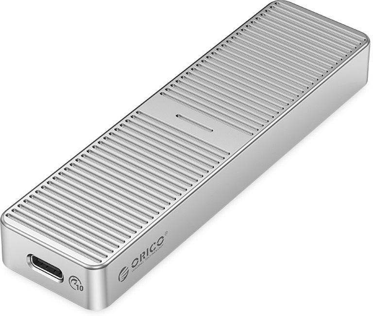 ORICO M222C3 USB 3.1 Gen2 Type-C M.2 NVMe SSD Enclosure, ezüst