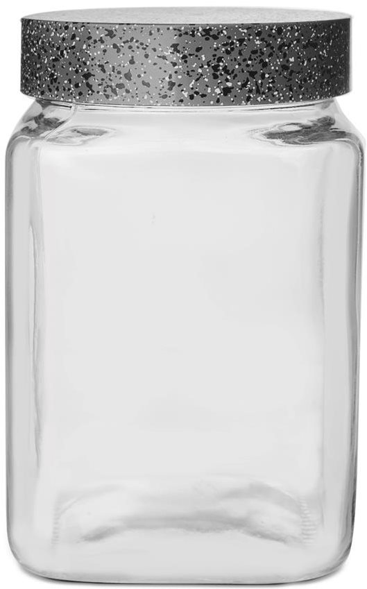 Üveg / UH GRANIT négyzet alakú doboz 1,5 l