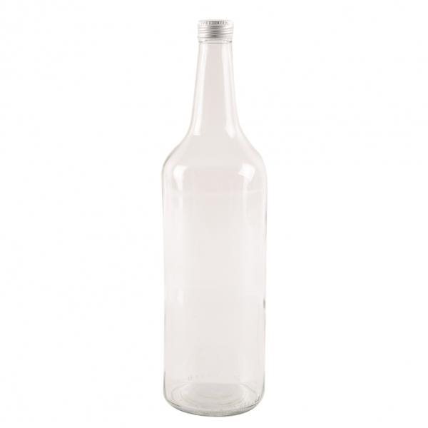 Orion üveg palack üveg + gyertya Spirit 1 l