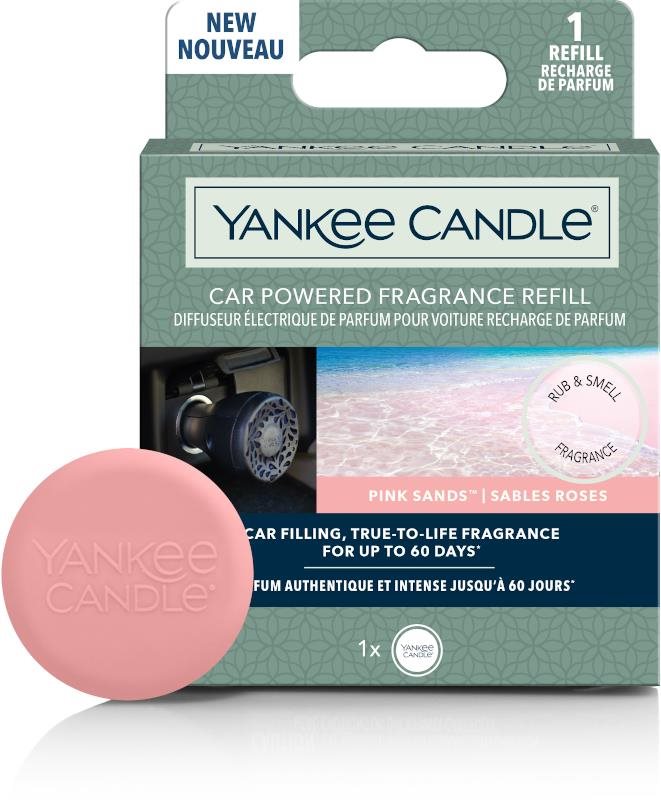 YANKEE CANDLE Pink Sands Car Powered Utántöltő 20 g