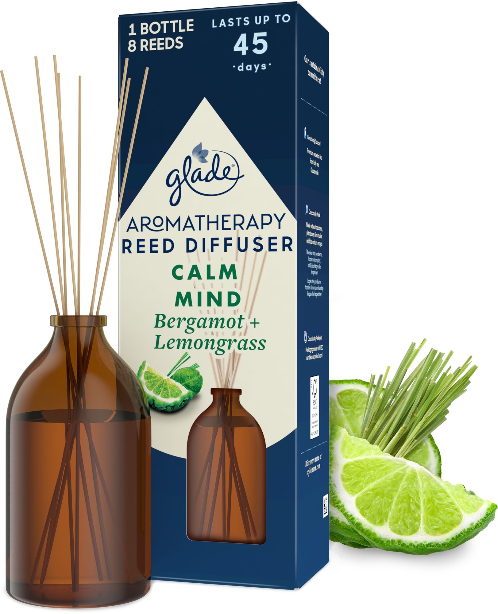 GLADE Aromatherapy Illatpálca Calm Mind 80 ml