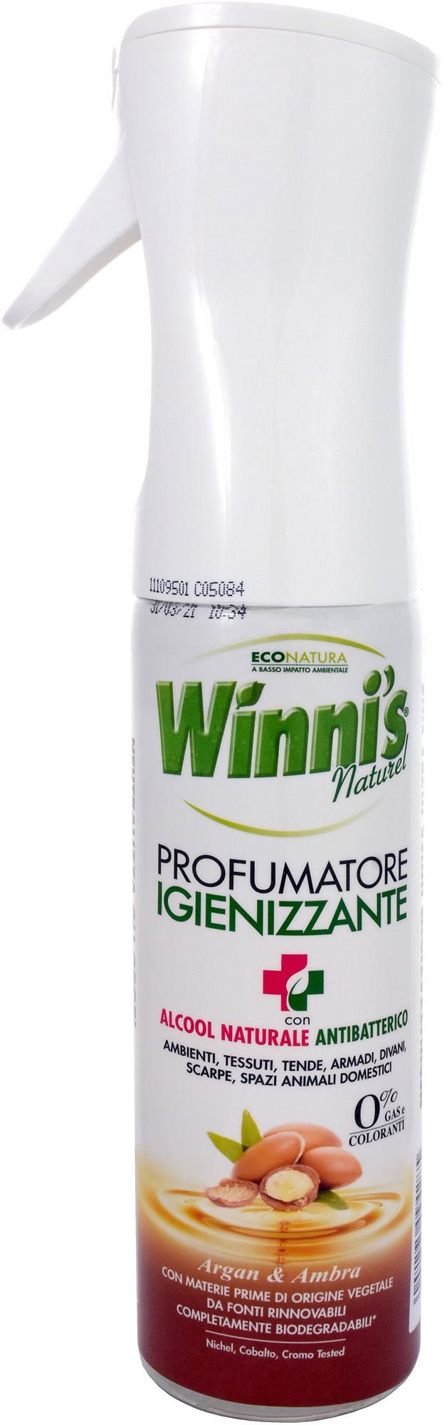 Légfrissítő Winni's argán & borostyán 250 ml
