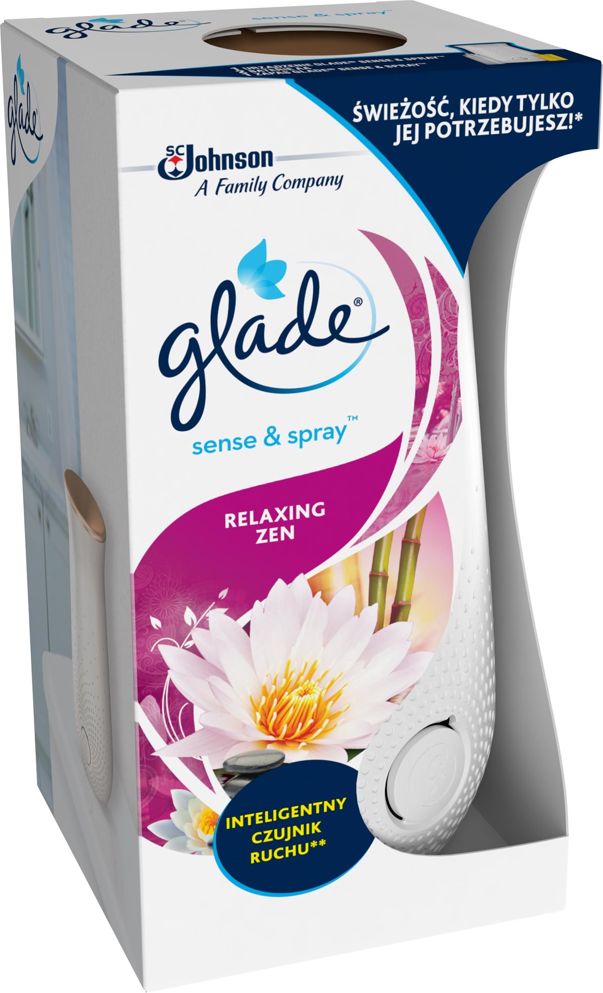 GLADE Sense&Spray Relaxing Zen Készlet 18 ml