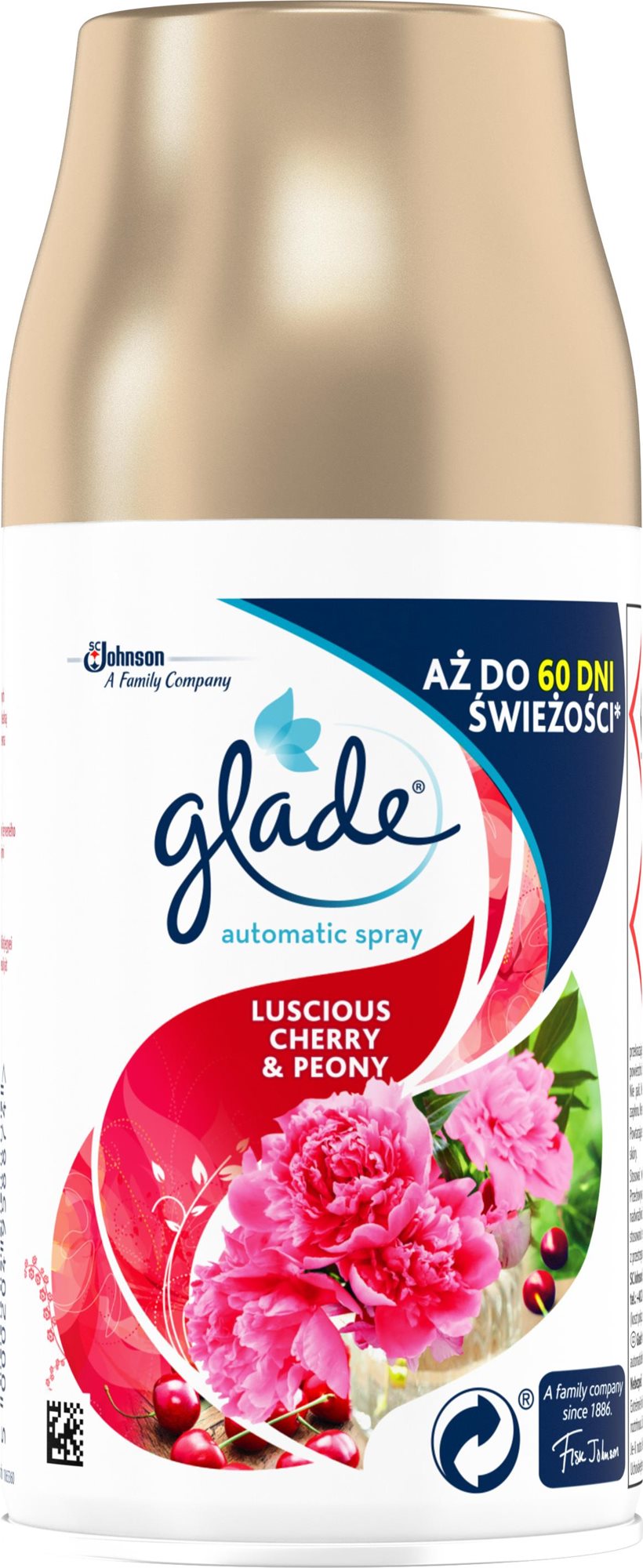GLADE Automatic Luscious Cherry & Peony Utántöltő 269 ml