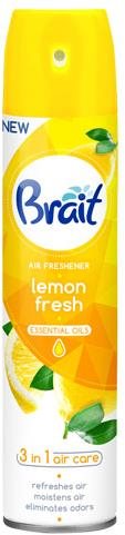 Légfrissítő BRAIT 3in1 Lemon Fresh 300 ml