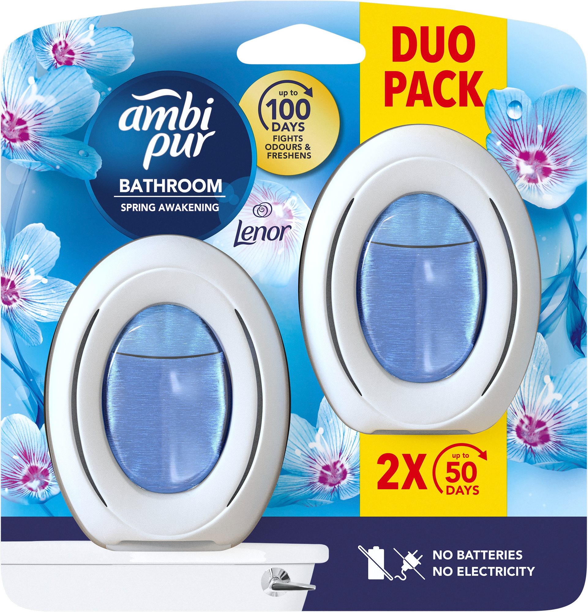 AMBI PUR Bathroom Spring Awakening 2× 7,5 ml