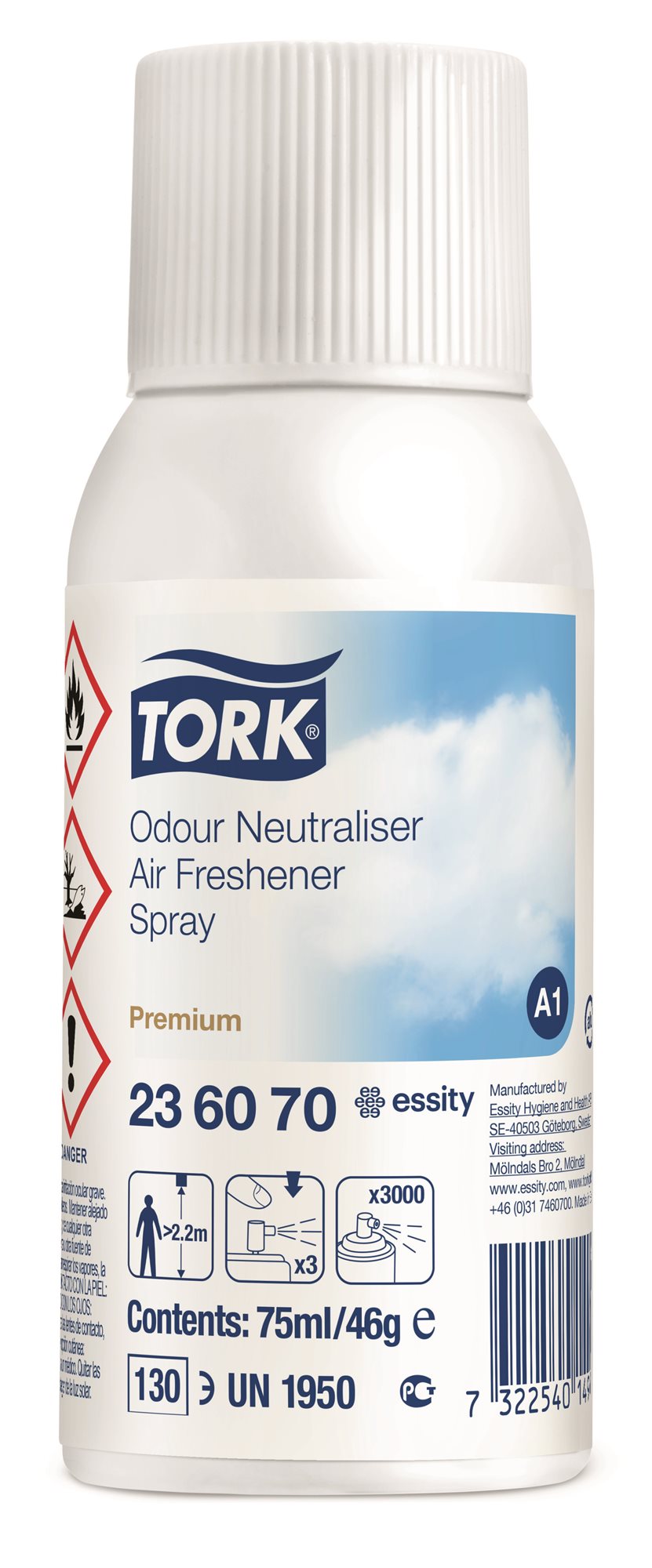 TORK Air-Fresh A1 szagsemlegesítő 75 ml
