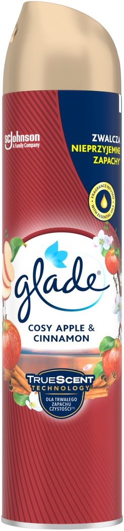 Légfrissítő GLADE Aerosol Cosy Apple & Cinnamon 300 ml