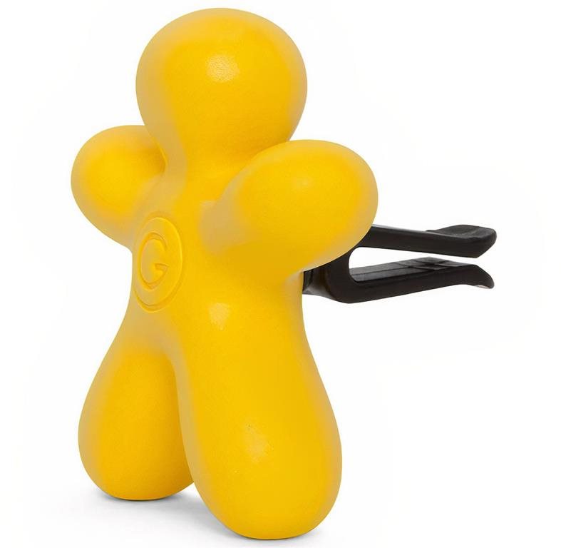 Autóillatosító Mr & Mrs FRAGRANCE Giorgino Vanilla (Yellow) sárga színű