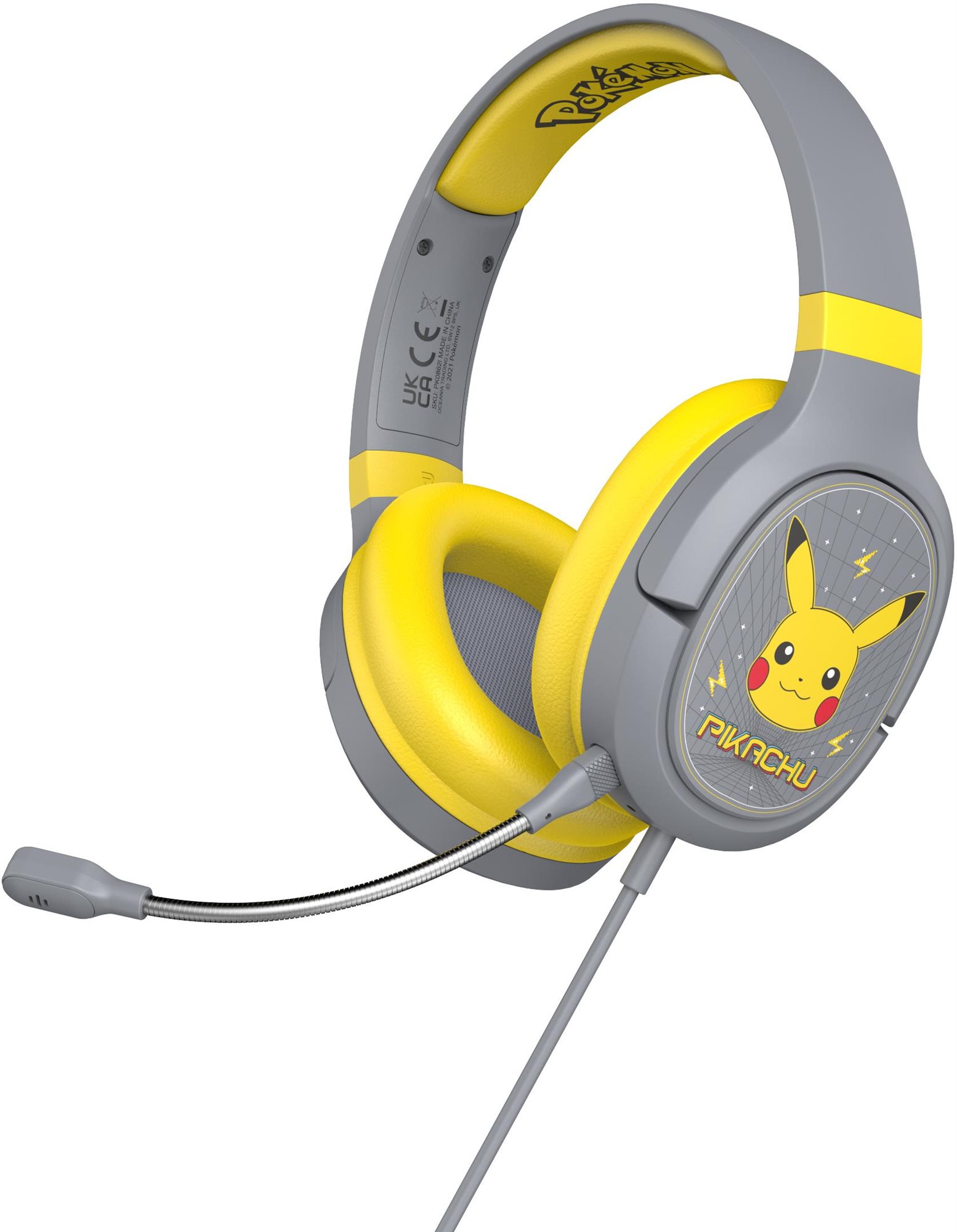 Gamer fejhallgató OTL Pokémon Pikachu PRO G1 Gaming