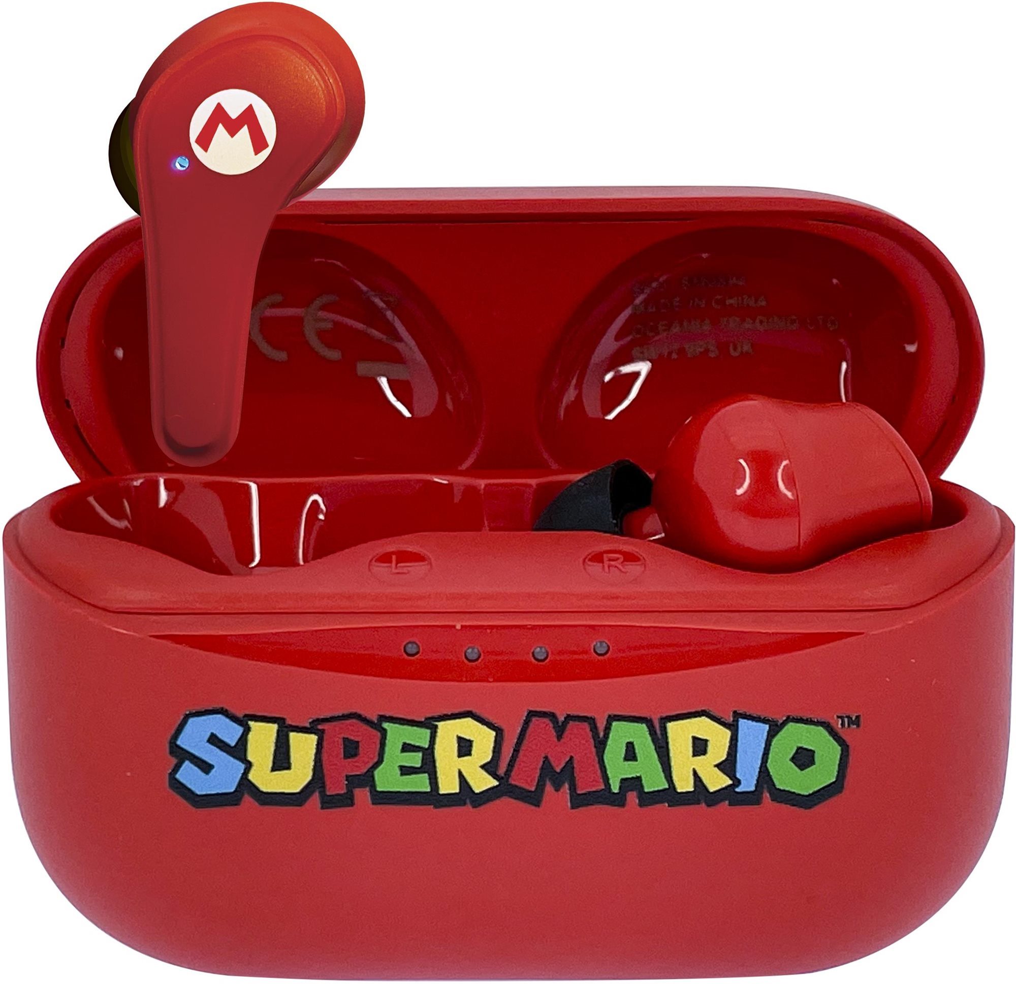 Vezeték nélküli fül-/fejhallgató OTL Super Mario TWS Earpods Red