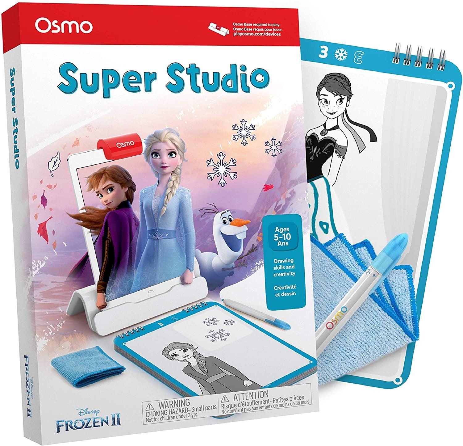 Osmo Super Studio Frozen 2 Interaktív oktató játék - iPad
