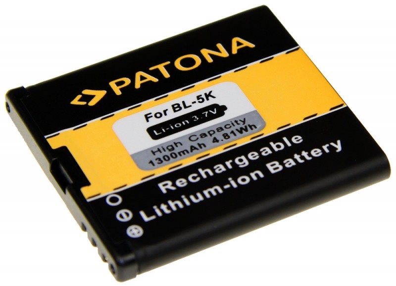 PATONA Nokia BL-5K 1300mAh 3,7V Li-Ion