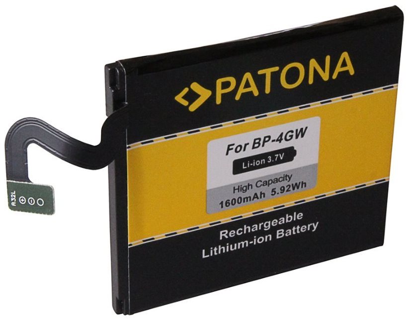 PATONA a Nokia BP-4GW 1600mAh 3.7V Li-Ion-hoz