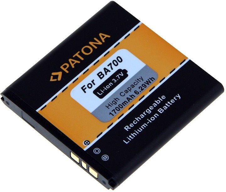 PATONA Sony Ericsson BA700 1700mAh 3,7V Li-Ion