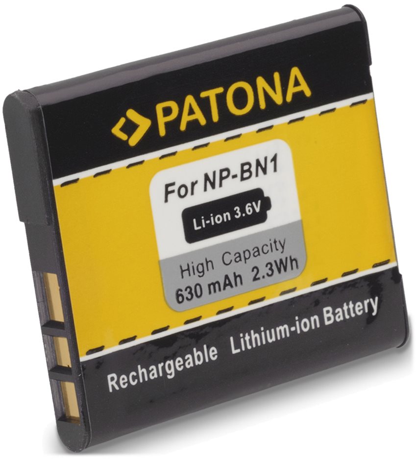 PATONA (Sony NP-BN1, 630 mAh Li-Ion)
