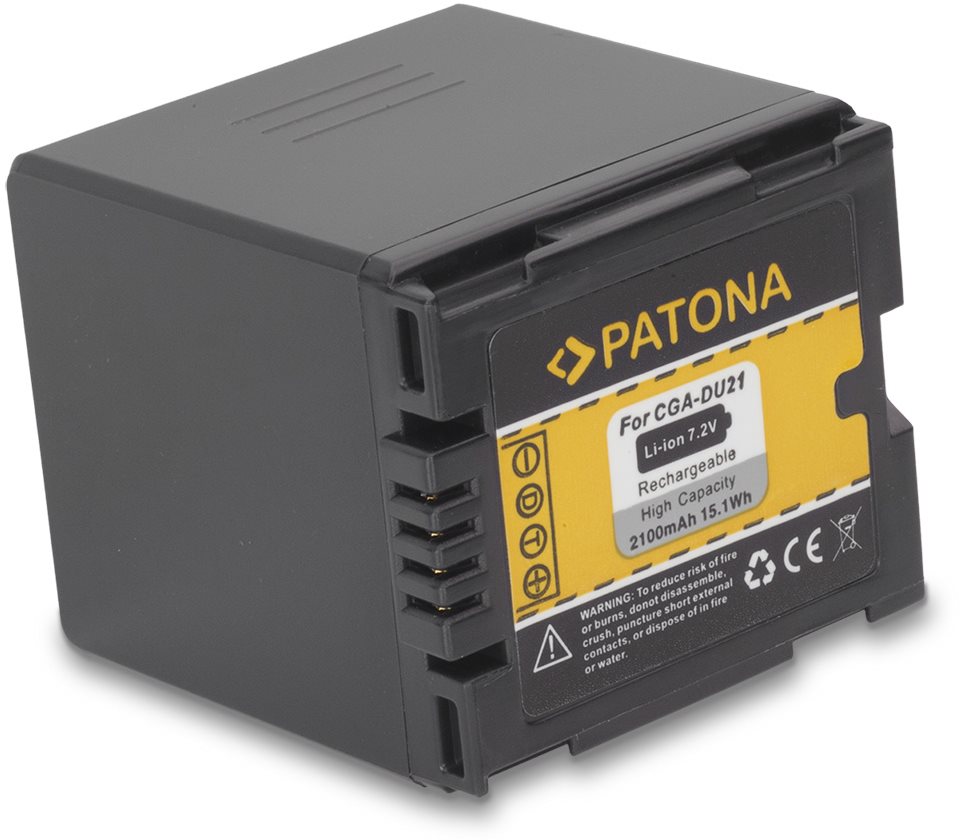 PATONA Panasonic CGA-DU21 2100mAh Li-Ion