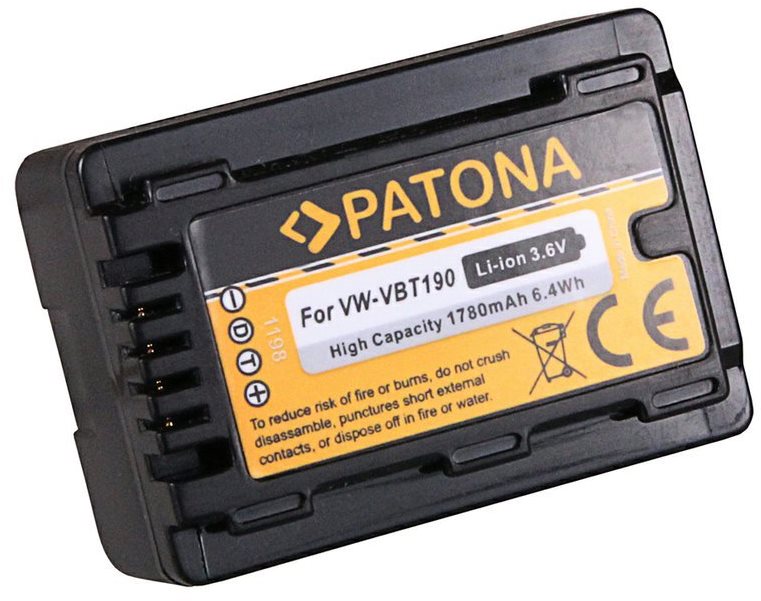 PATONA Panasonic VBK180-hoz 1790mAh Li-Ion
