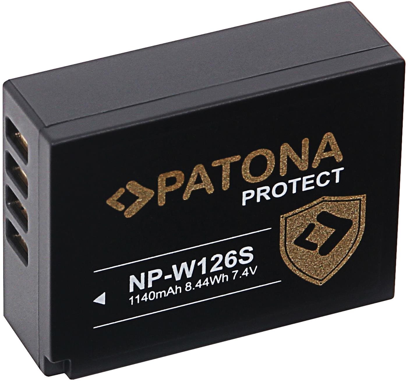 PATONA Fuji NP-W126S 1140mAh Li-Ion Protect