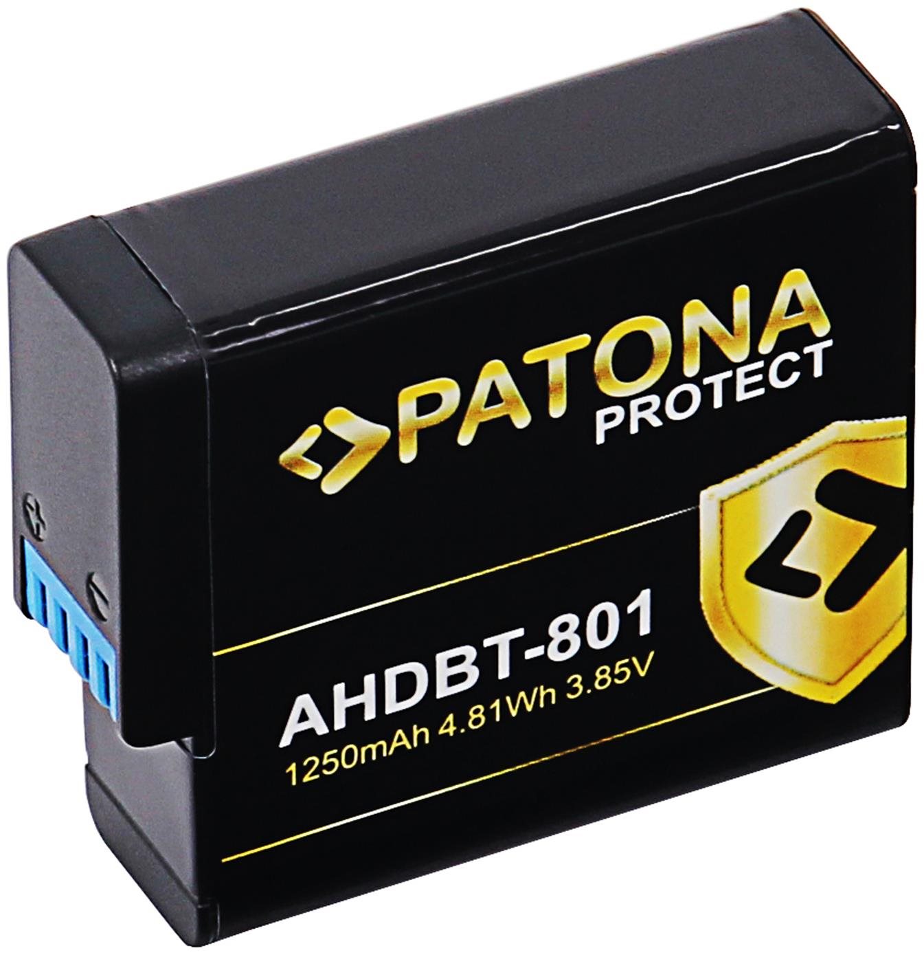 PATONA a GoPro Hero 5/6/7/8 akciókamerához 1250mAh Li-Ion Protect