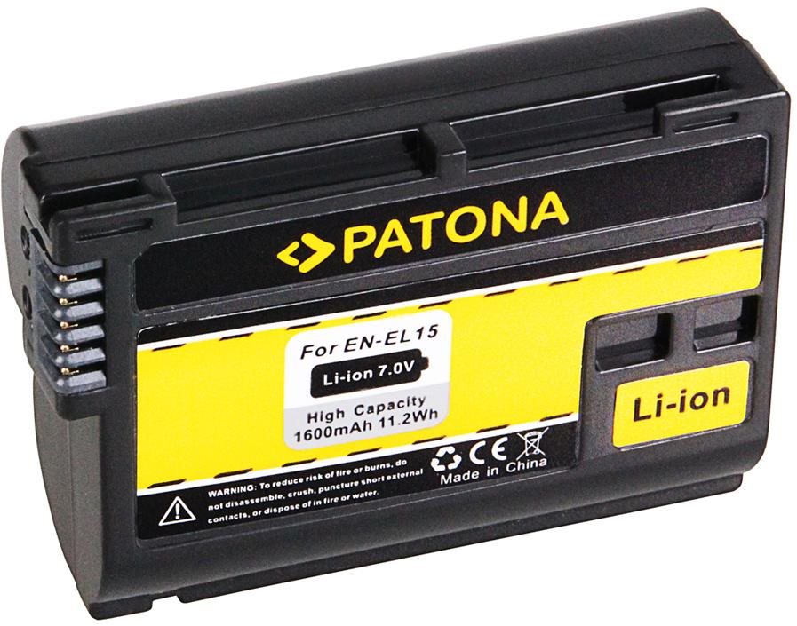 PATONA Nikon EN-EL15 1600mAh Li-Ion 7V