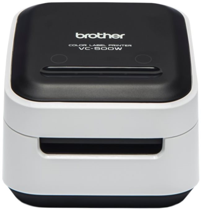 BROTHER címkenyomtató FOTÓ - VC500W - WIFI, USB, SZÍNES tinta nélkül - Integrált vágás