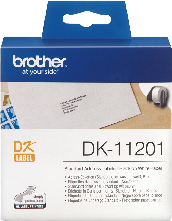BROTHER DK-11201 etikett
